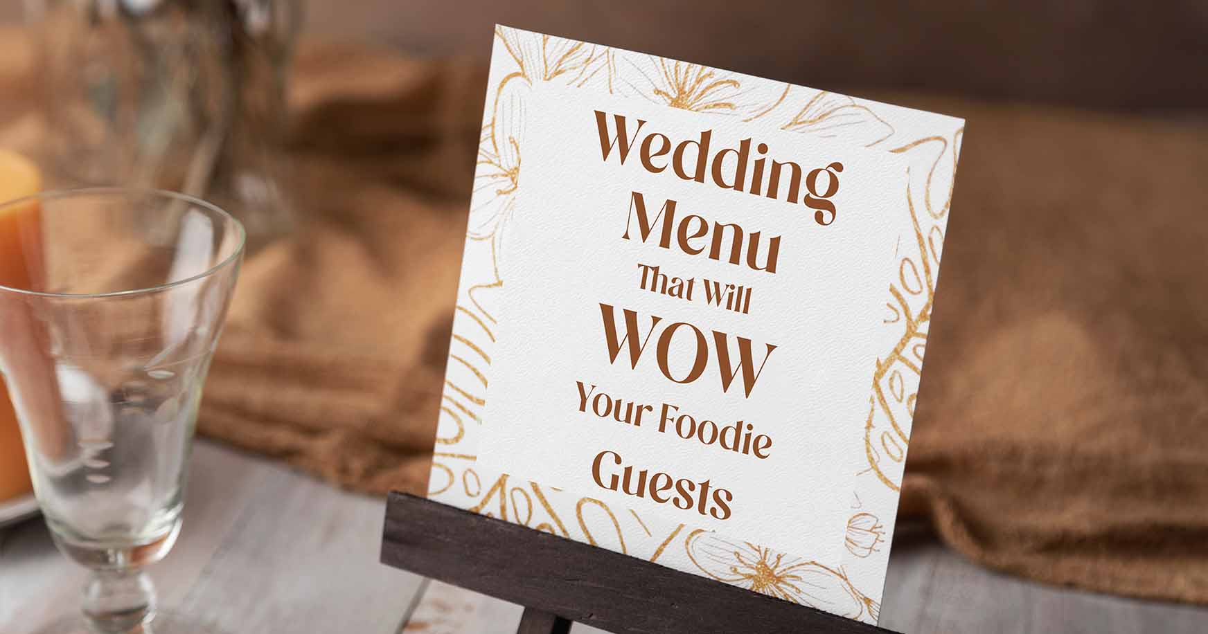 Wedding Menu