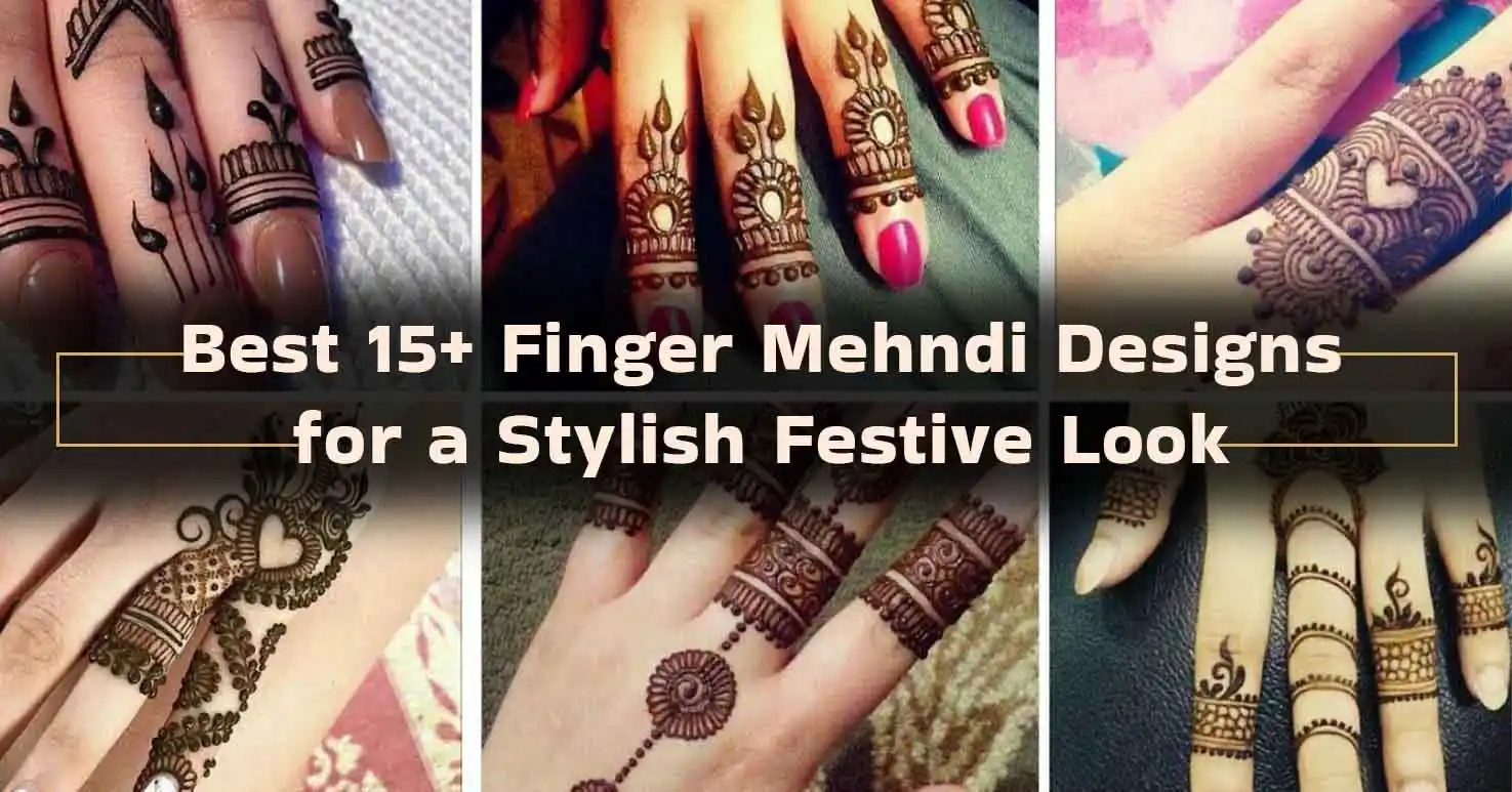 Finger Mehndi Designs
