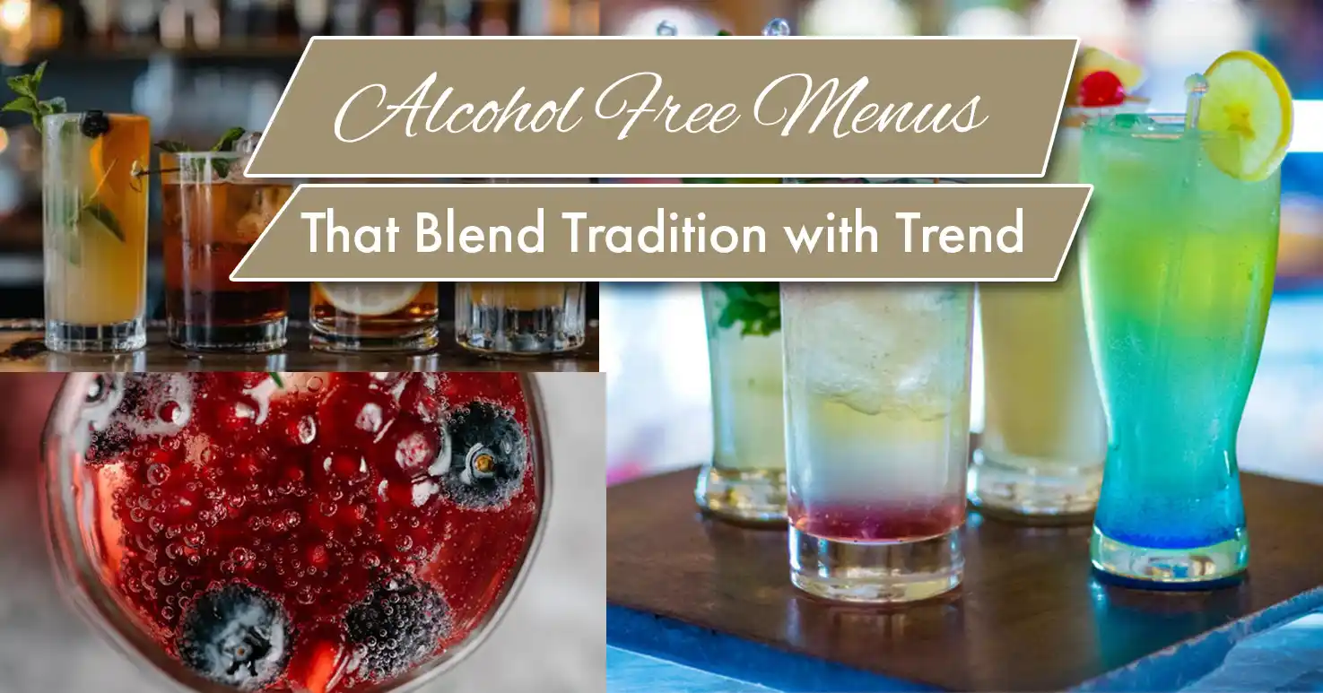 Alcohol Free Menus